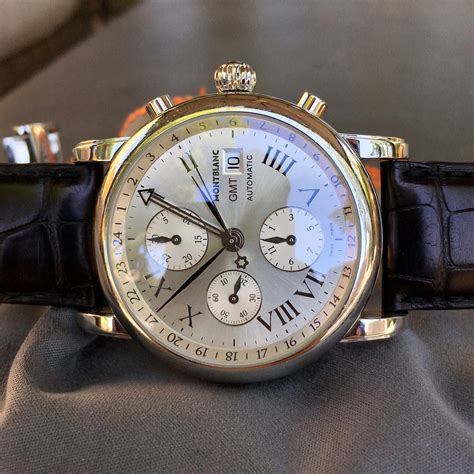 montblanc watches chronograph.